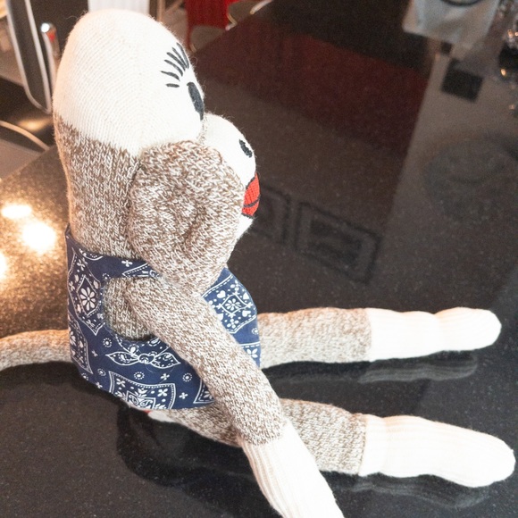 🔥HANDMADE SOCK MONKEY 🙈 - Picture 7 of 7